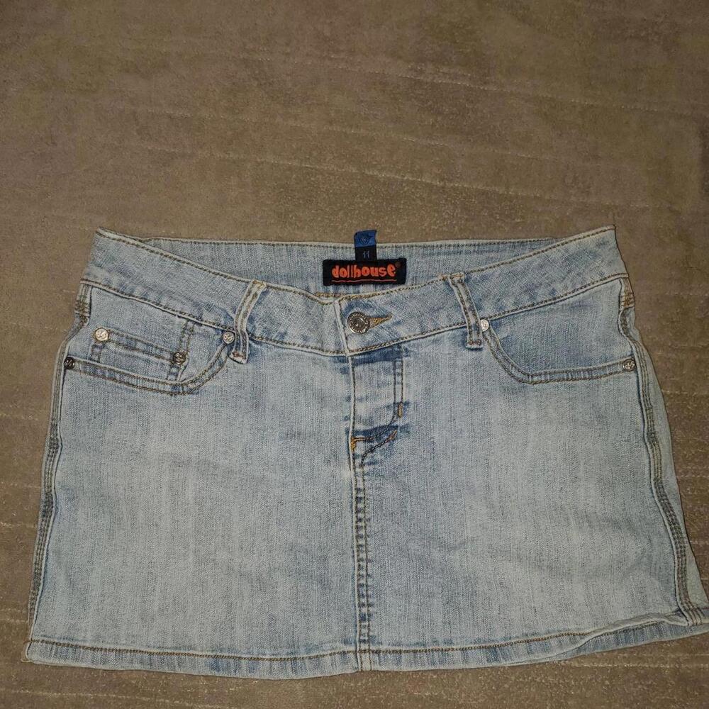 Dollhouse Women's Blue Skirt